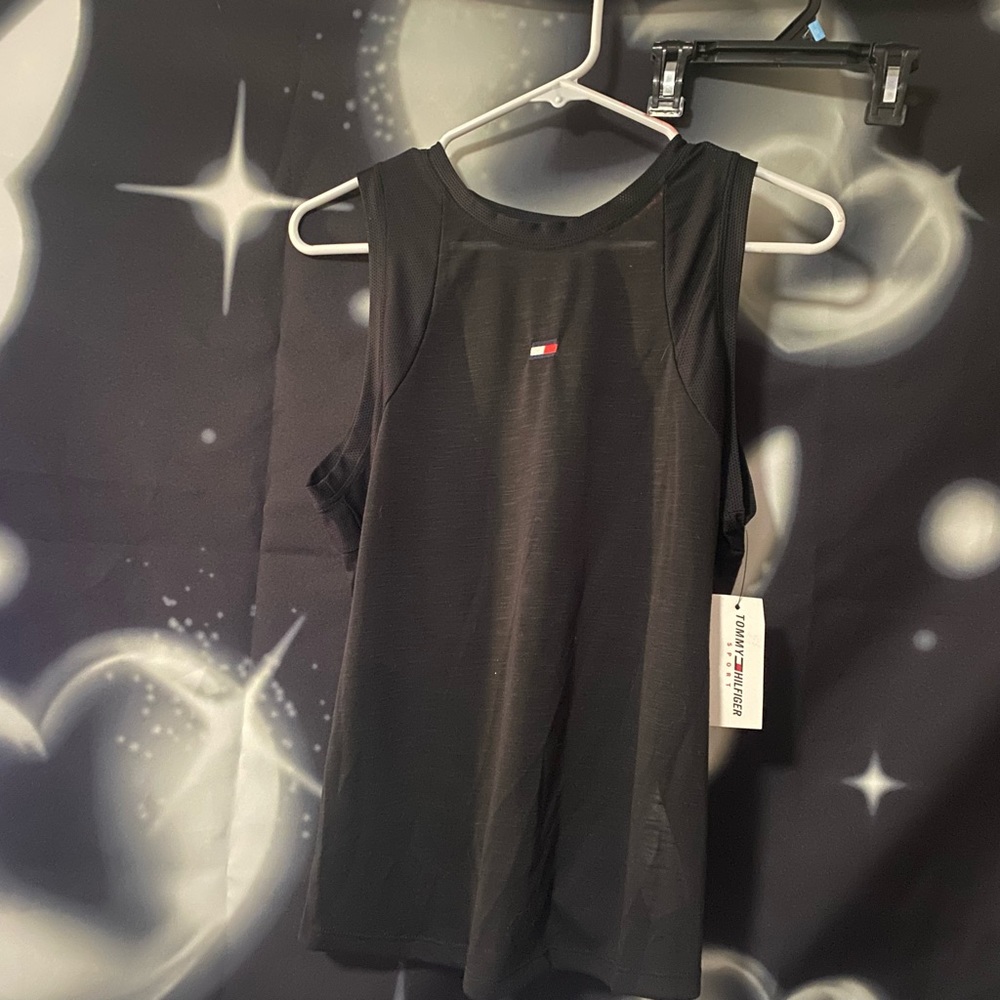 Tommy hilfiger open back tank top